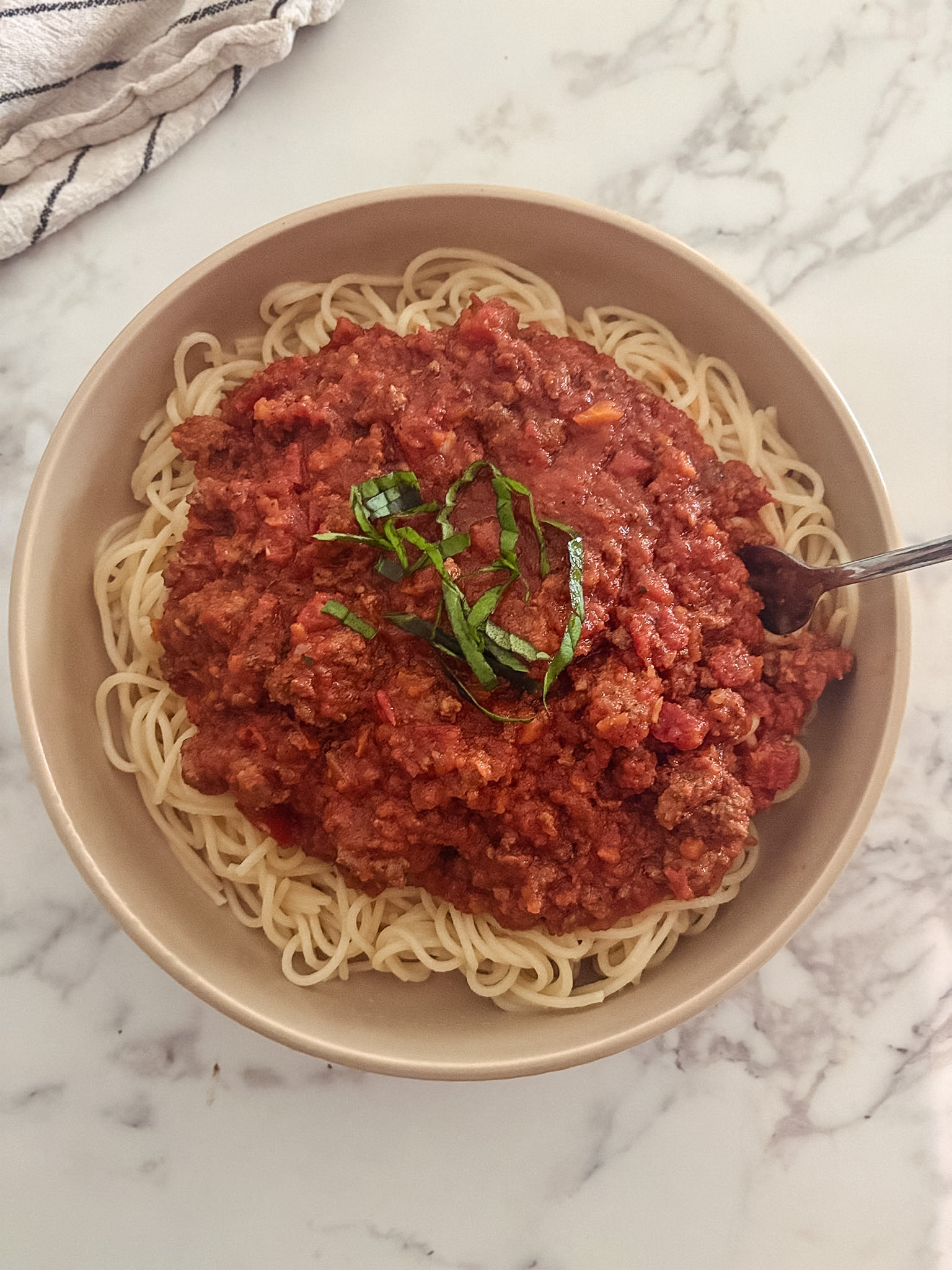 Front Porch Fresh | Crockpot Bolognese Sauce